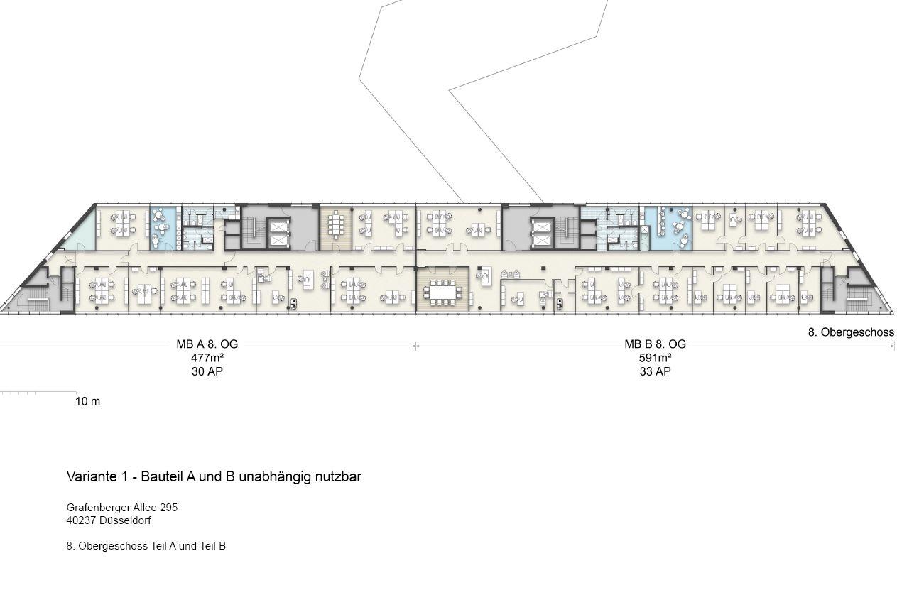 8.Obergeschoss Variante 1