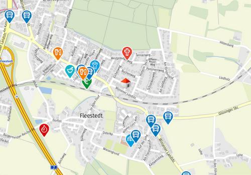 Geolyzer Kartenausschnitt