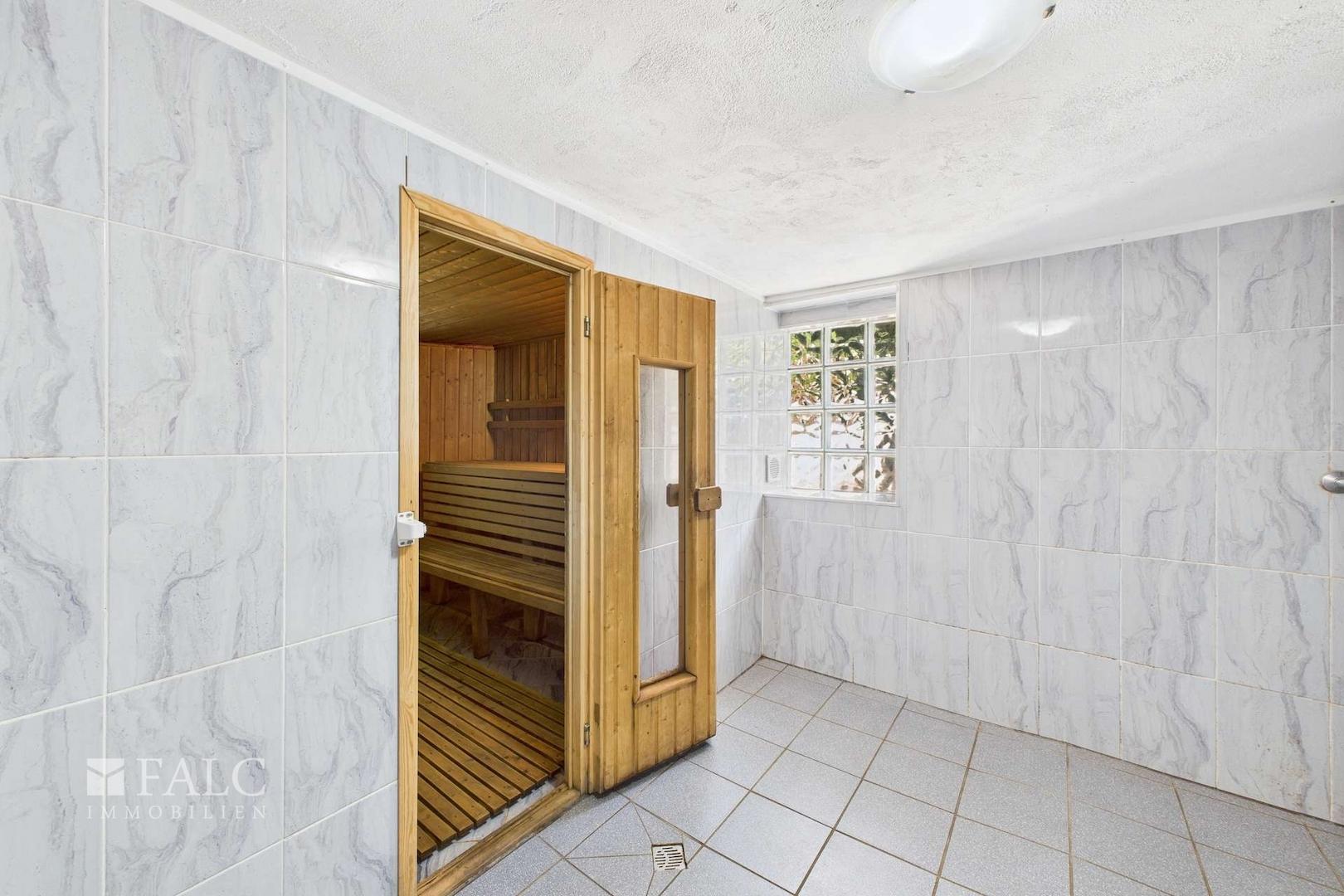 Sauna Eingang