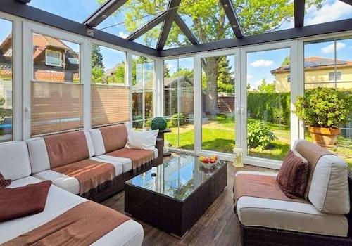 Herrlicher Wintergarten