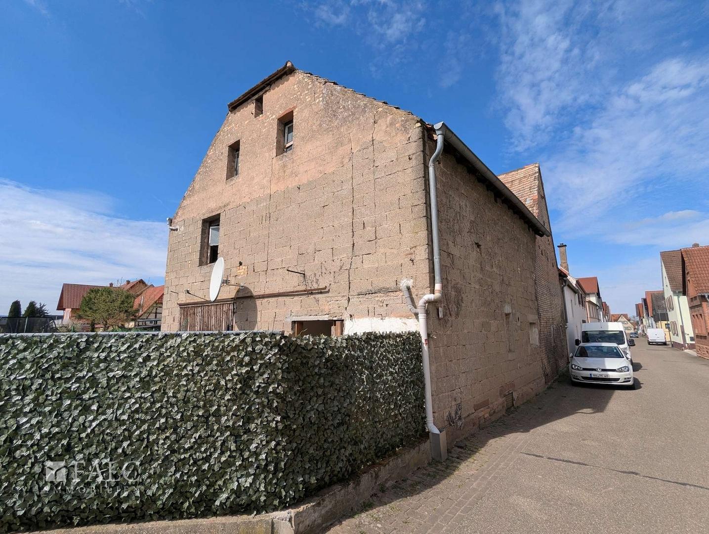 Außen Hinteransicht Scheune