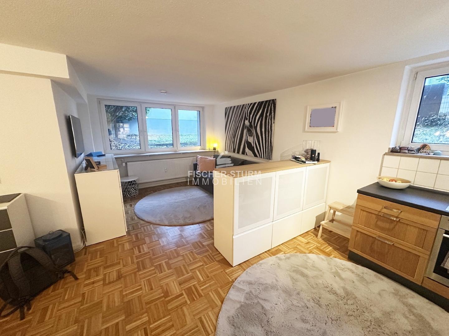 Blick in den Wohnbereich