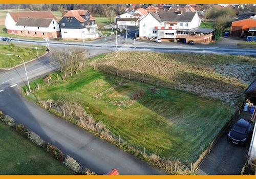 Grundstück von oben