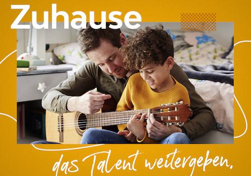 Zuhause das Talent weitergeben
