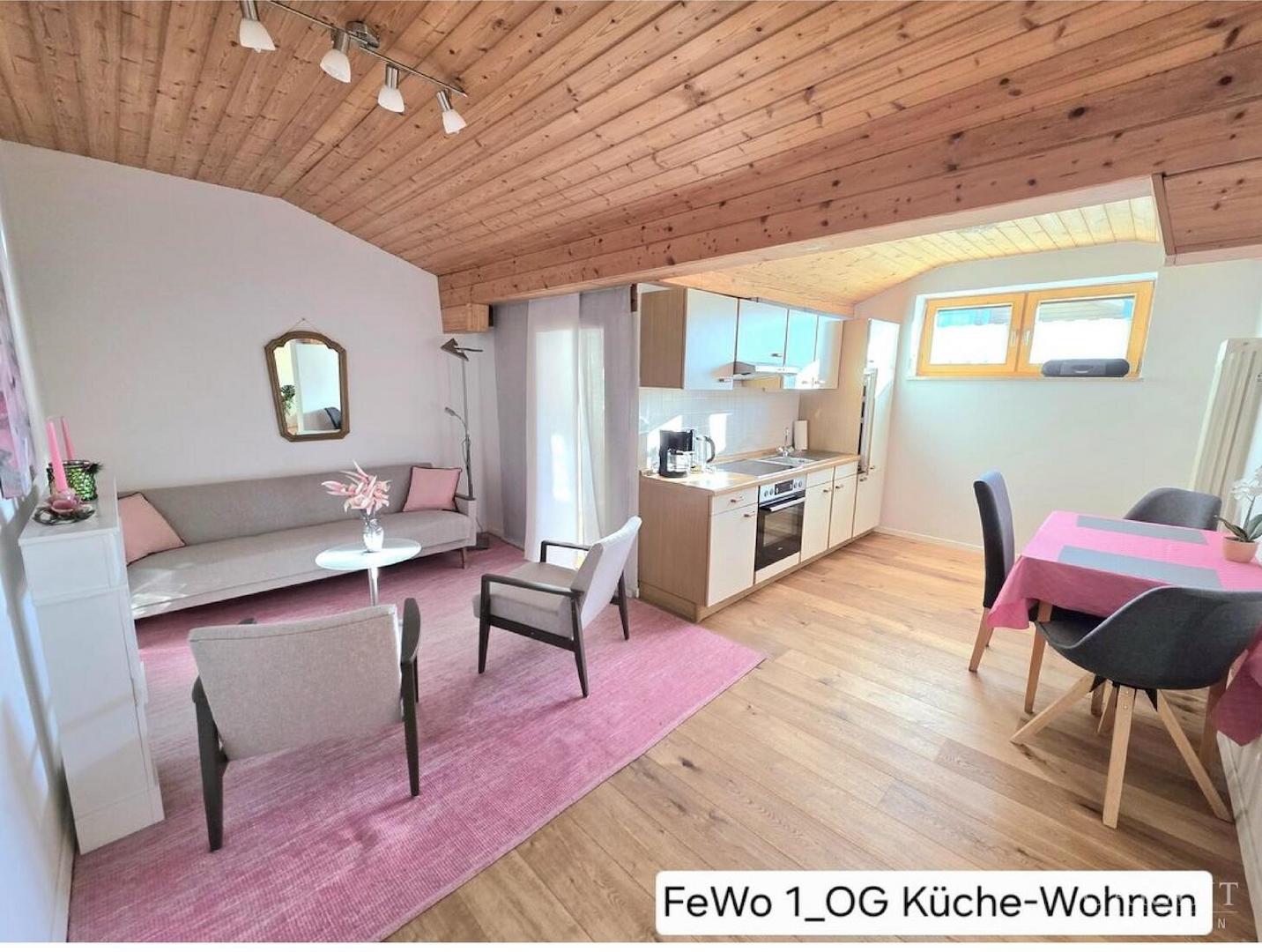 FeWo Nr 1 OG Kü u Wohnen