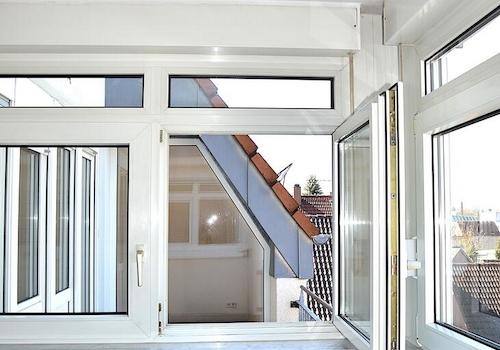 Blick auf den Balkon