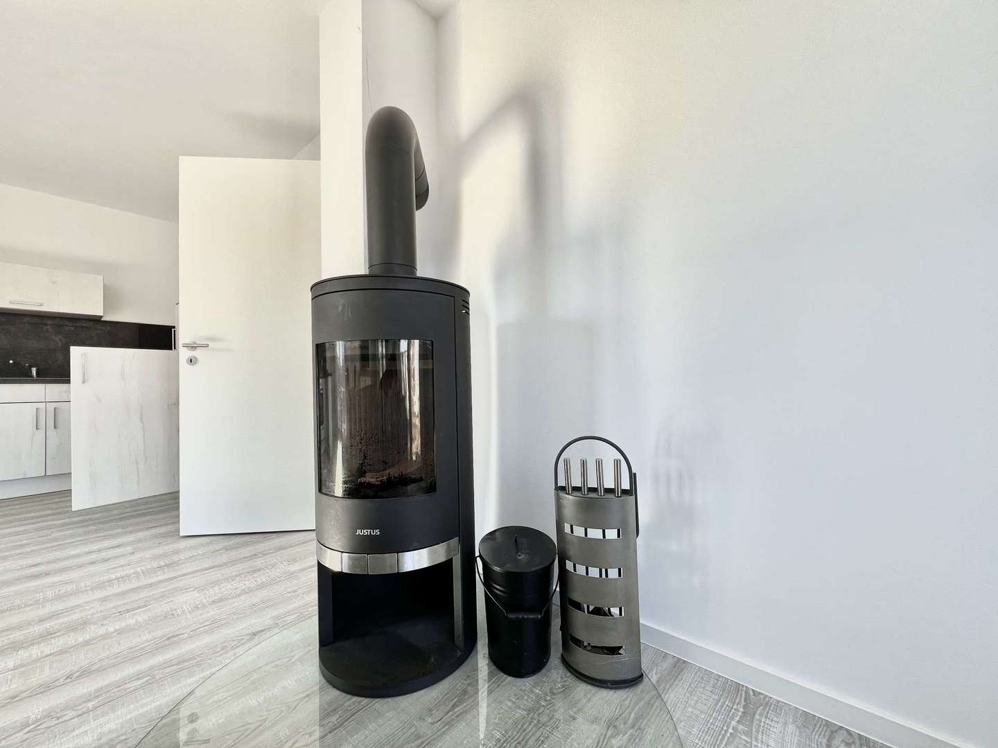 Gemütlicher Kamin (funktionsfähig) - Musterwohnung 