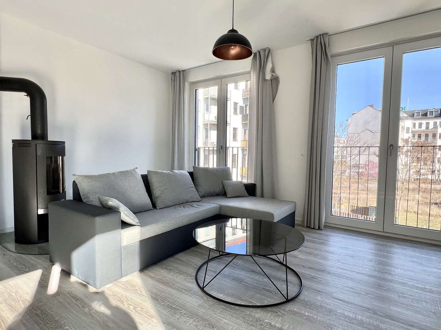 Wohnbereich - Musterwohnung 