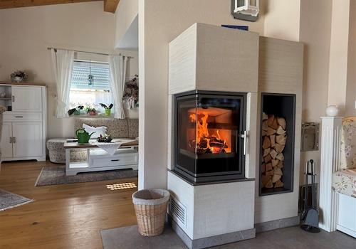 Kamin, Gästewohnung