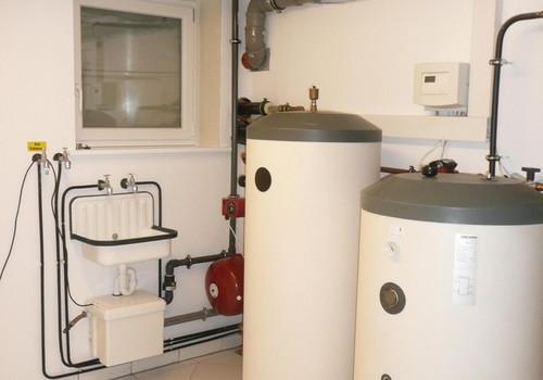 Energiezentrale der Wärmepumpe