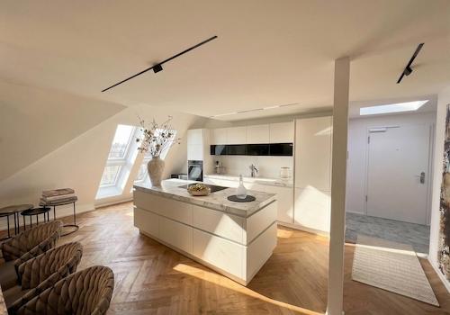 Küche- und Essbereich