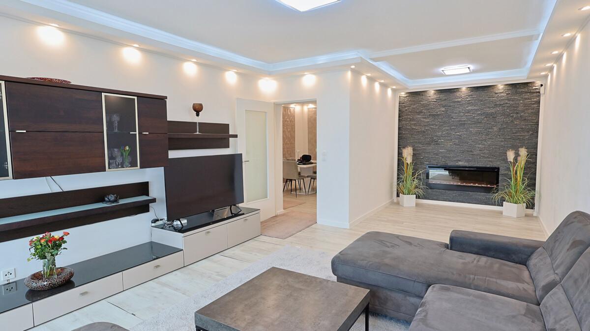 moderne und luxuriöse Wohnatmosphäre