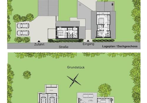 Lageplan Erdgeschoss