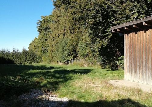 eingez. Außenanlage m. Stadel