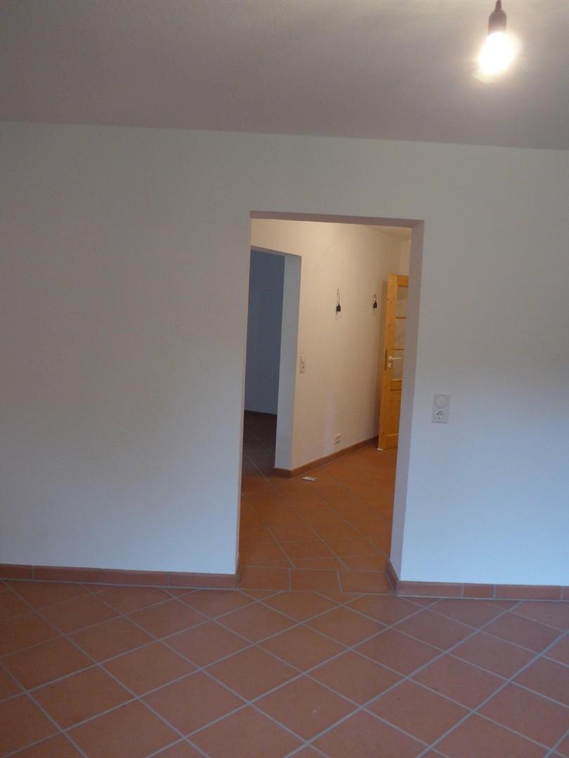 Blick Wohnzimmer Flur Einliege