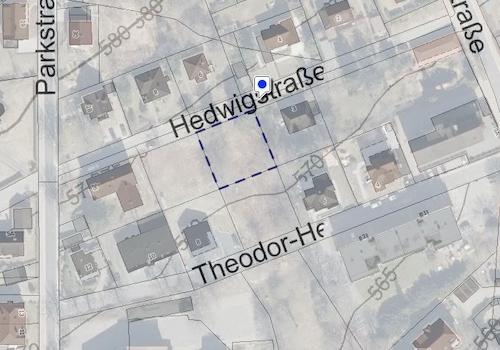 Hedwigstraße Karte und Luftbild