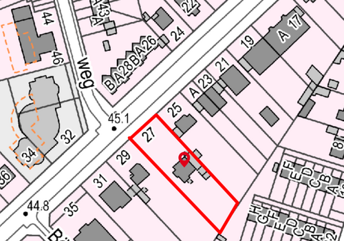 Haus Mariendorf Flurstück