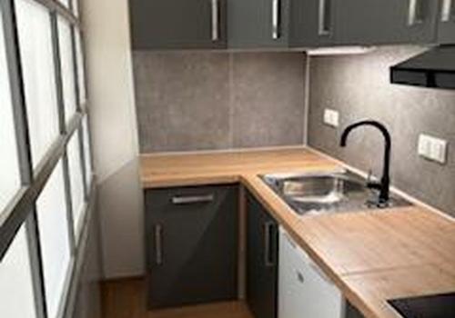 voll ausgestattete Küche