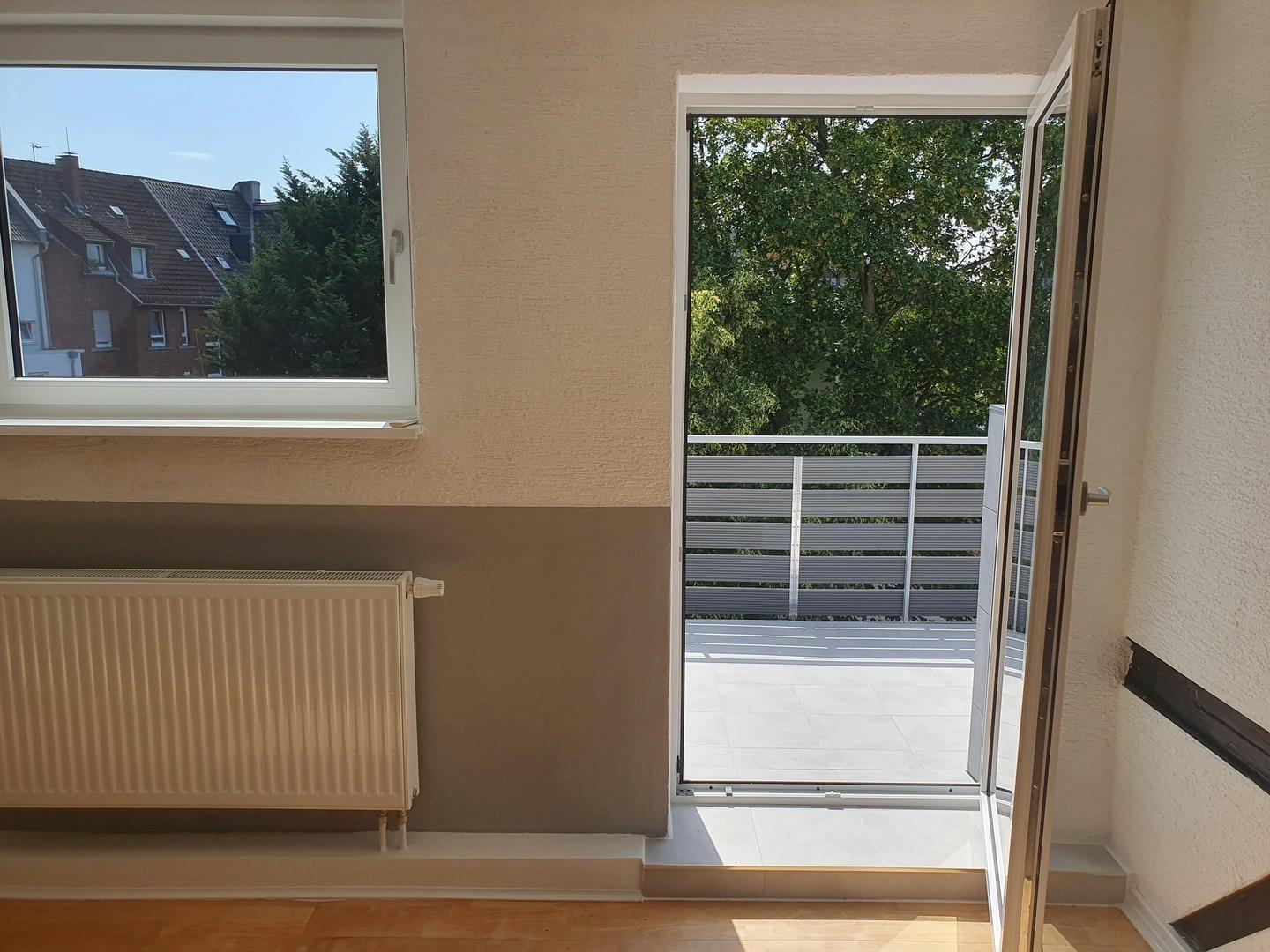 Dachgeschoss Balkon Ausgang