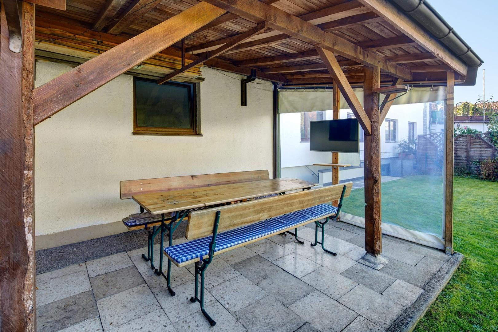 Freisitz für gemütliche Stunde