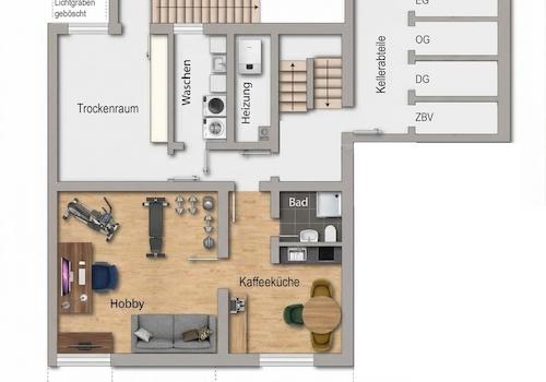 Grundriss Untergeschoss