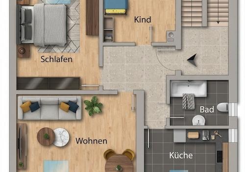 Grundriss Dachgeschoss