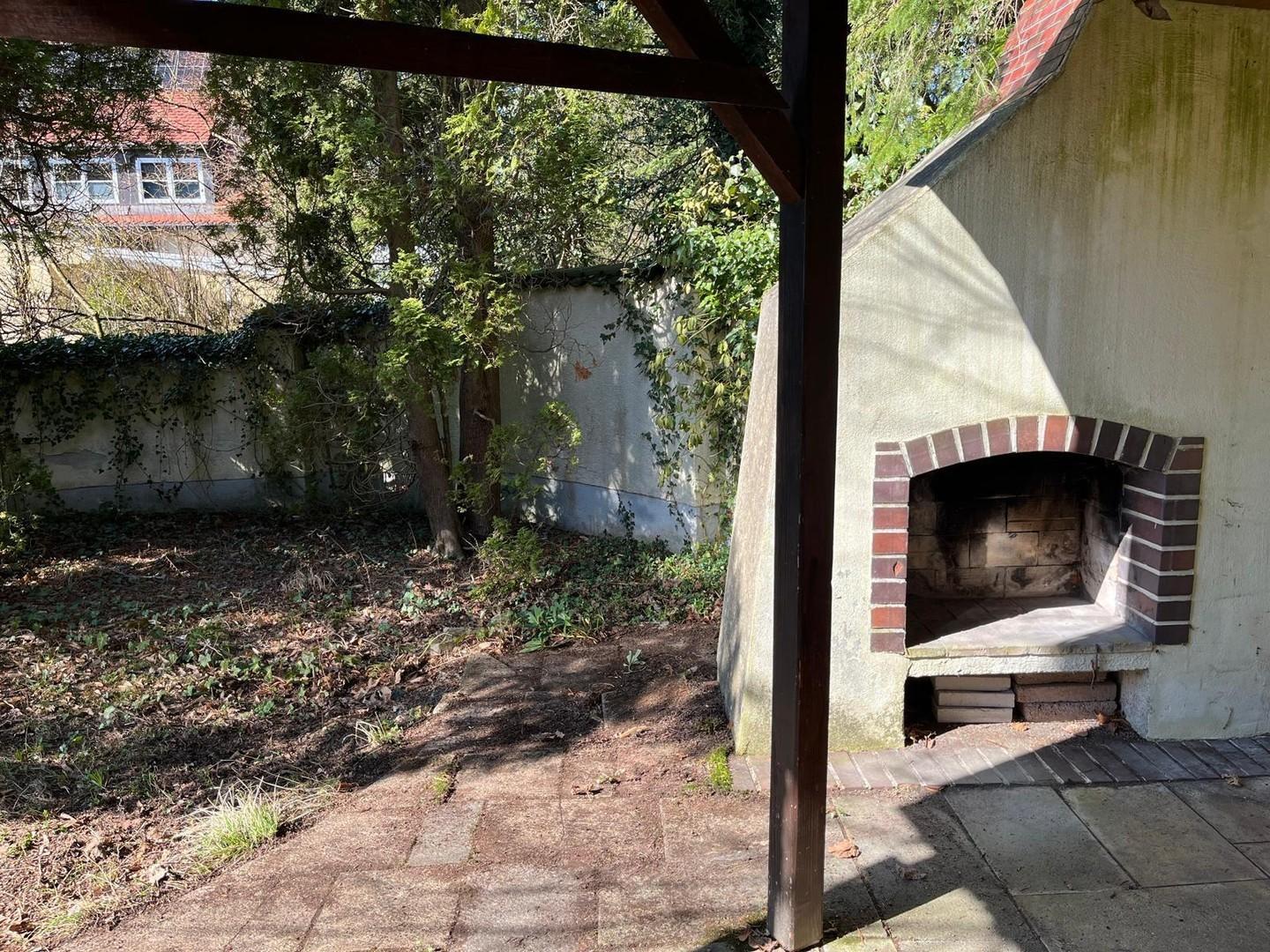 Feuerstelle im Garten