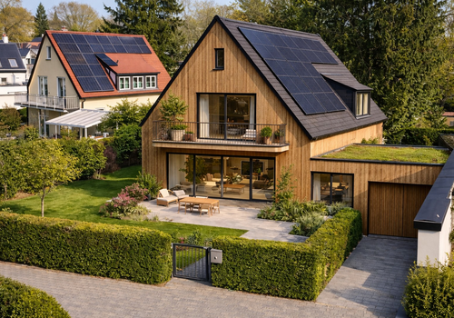 KI-Visualisierung Neubau