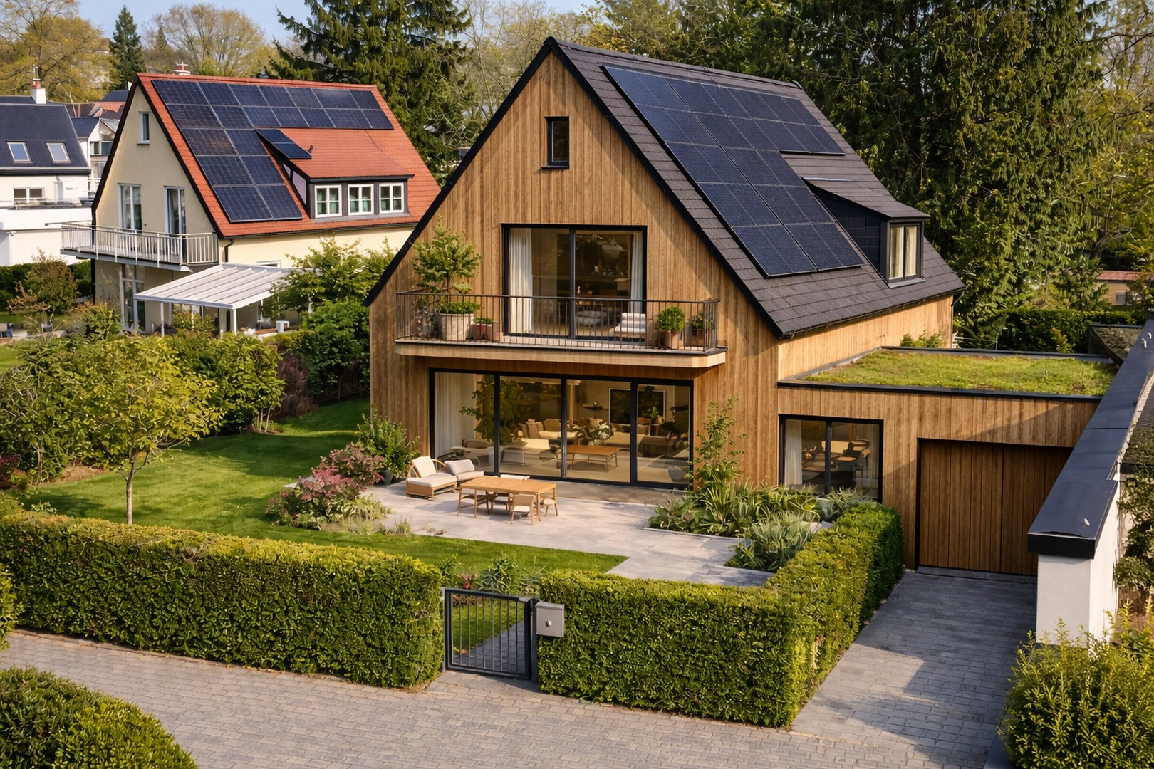 KI-Visualisierung Neubau