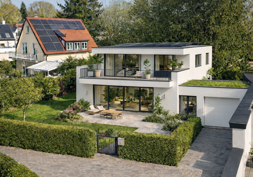 KI-Visualisierung Neubau