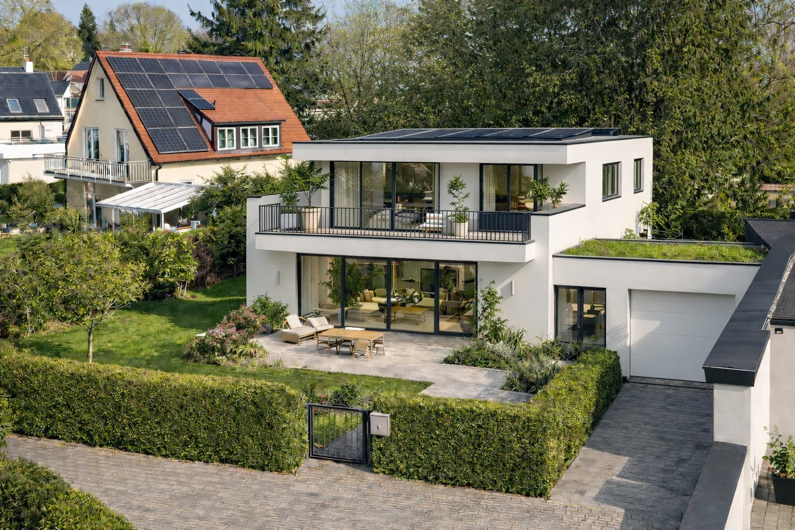 KI-Visualisierung Neubau