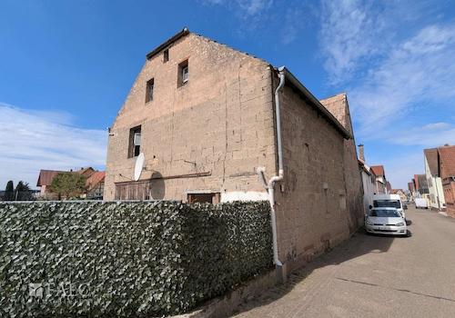 Außen Hinteransicht Scheune