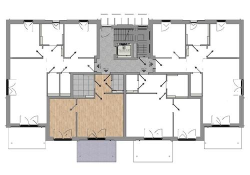 Haus I Wohnung 02 Gesamtgrundriss