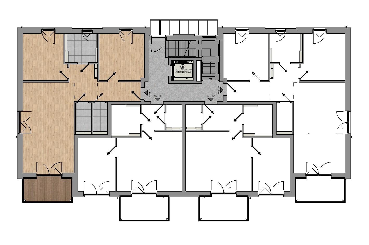 Haus I Wohnung 05 Gesamtgrundriss
