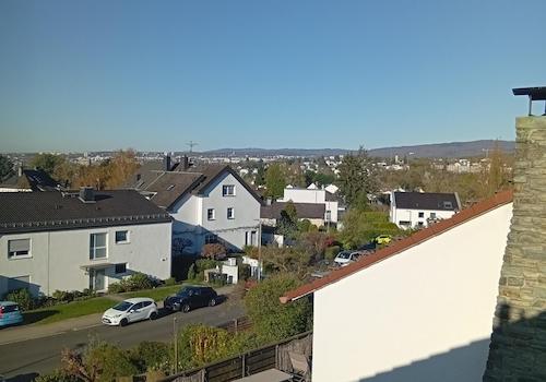 Blick vom Dachgeschoss