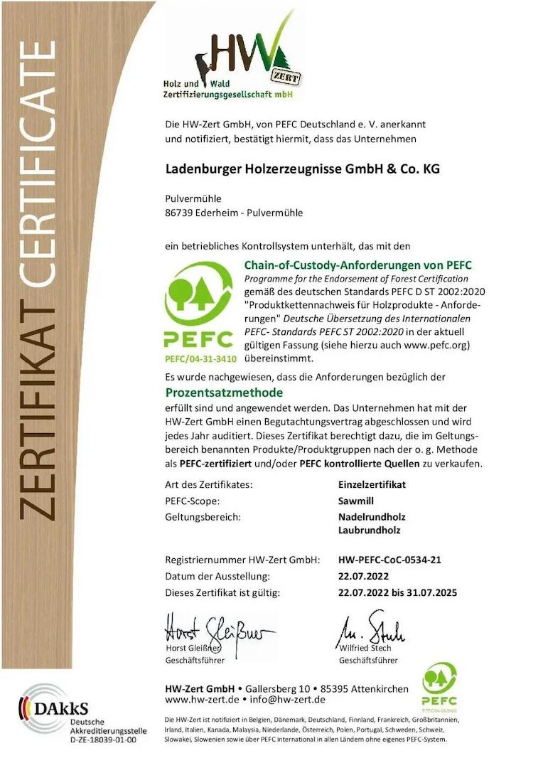 Zertifikate streifhaus für Immoscout4