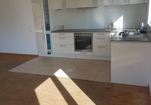 Offene Küche im Wohnzimmer