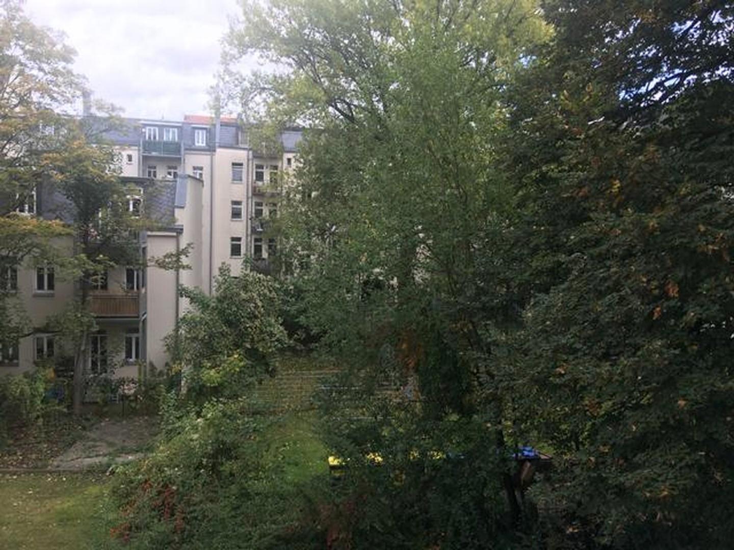 Aussicht nach hinten