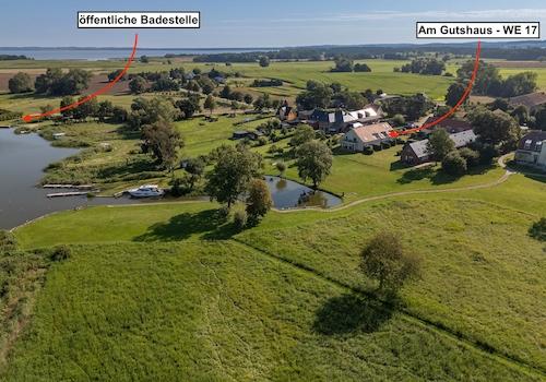 ... ganz in der Nähe befindet sich eine öffentliche Badestelle