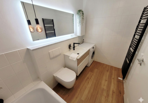 Badezimmer, renoviert 2021