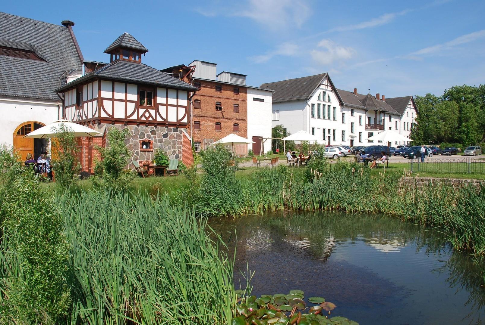 Innenhof der Gutsanlage