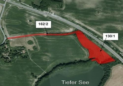 2,5 ha. Natur am 'Tiefen See'!