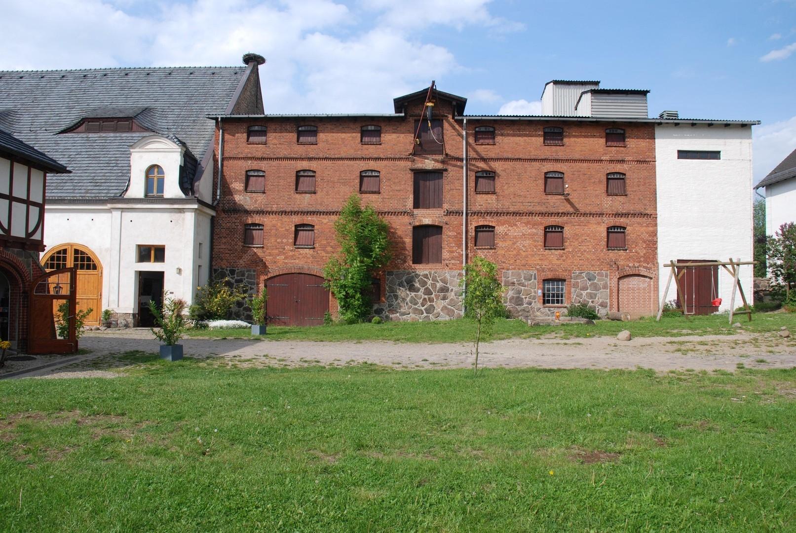 Der Speicher mit 4 Etagen...