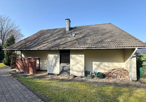 Hintere Gebäudeansicht