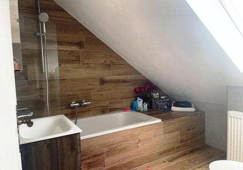 Badezimmer Dachgeschoss