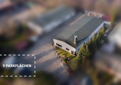Luftbild Halle mit Umgebung