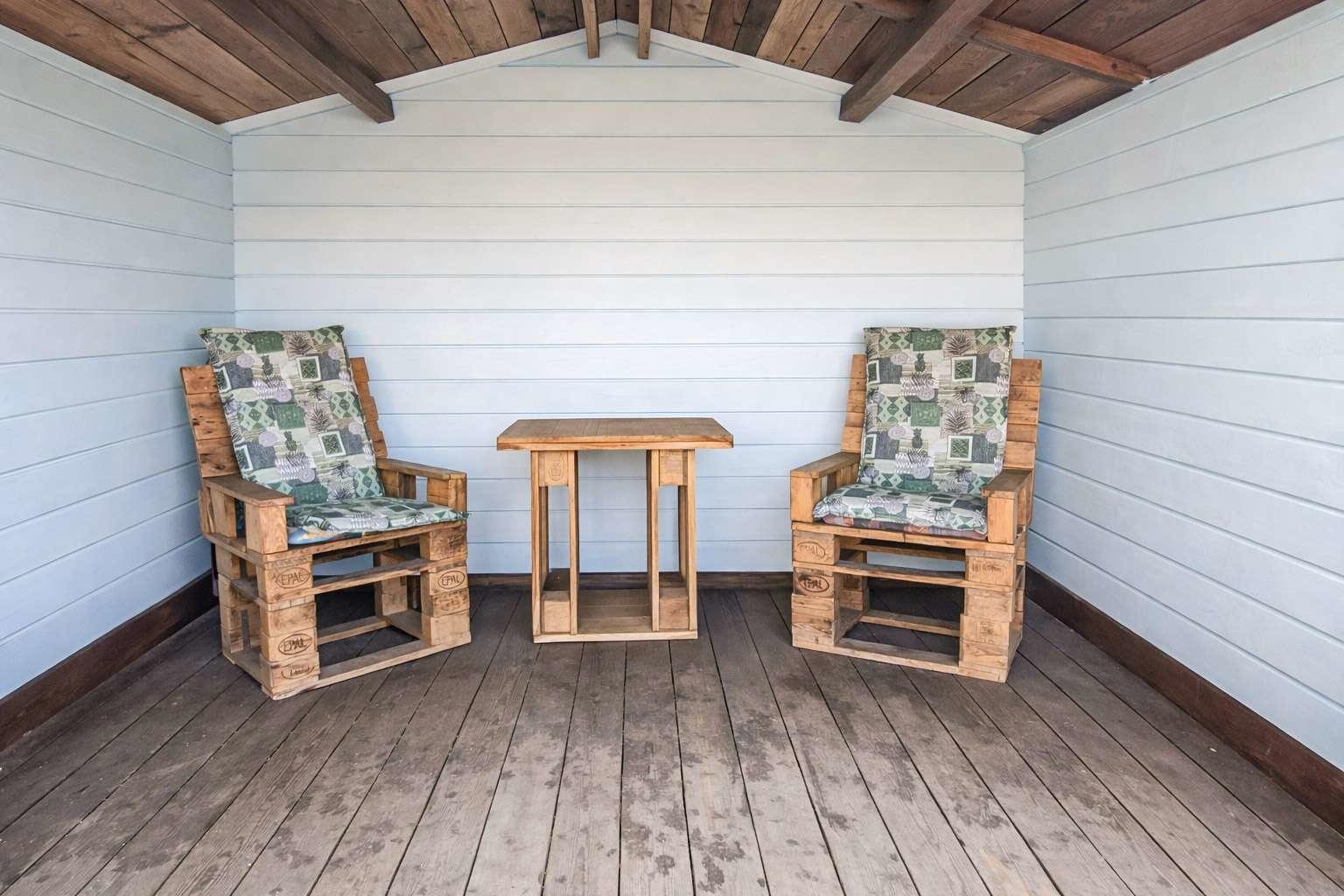 überdachter Außenbereich