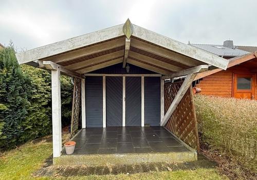 Gartenhaus in Holzbauweise