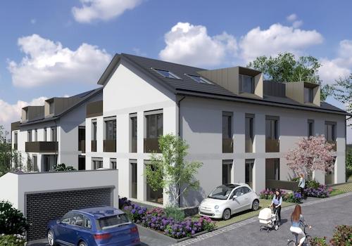 Ansicht Zufahrt Tiefgarage 