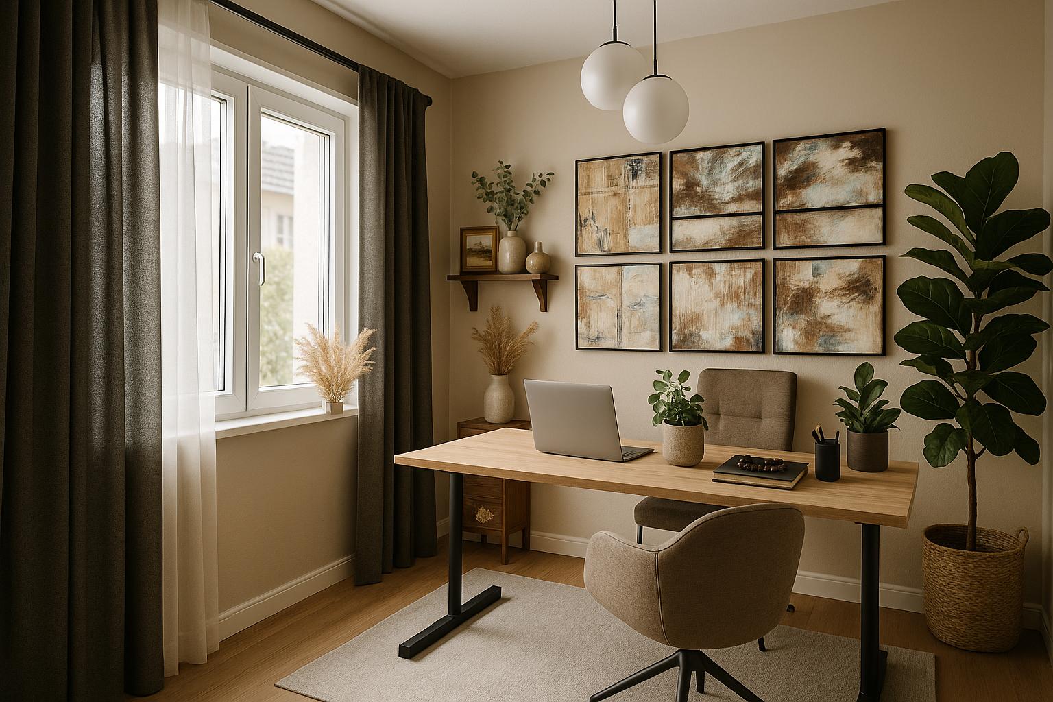 Visualisierung  Arbeitszimmer